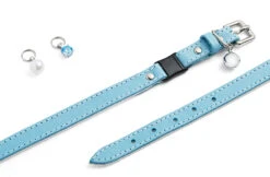 Collier Pour Chat Ice Cream (4 Couleurs) 13 Collier Pour Chat Ice Cream (4 Couleurs) -Chats Chiens Produits Magasin Cheshire and Wain Baby Blue Cat Collar