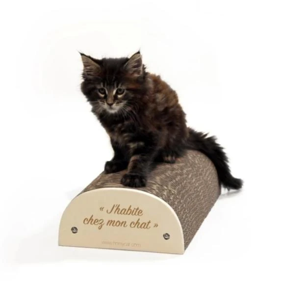 Griffoir Pour Chat Demi-rond Homycat 1 Griffoir Pour Chat Demi-rond Homycat