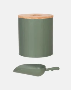 Conteneur à Croquettes Chiens Et Chats En Métal -Chats Chiens Produits Magasin FOJ 2174 PBTH01 J Green small product image 2 Marketplace WorkingFormat Marketplace Converted Zoom