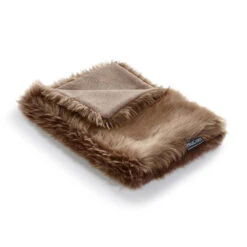 Couverture Plaid Pour Chat Lana -Chats Chiens Produits Magasin MC G37021 Sleep Lana blanket Taupe mottled brown