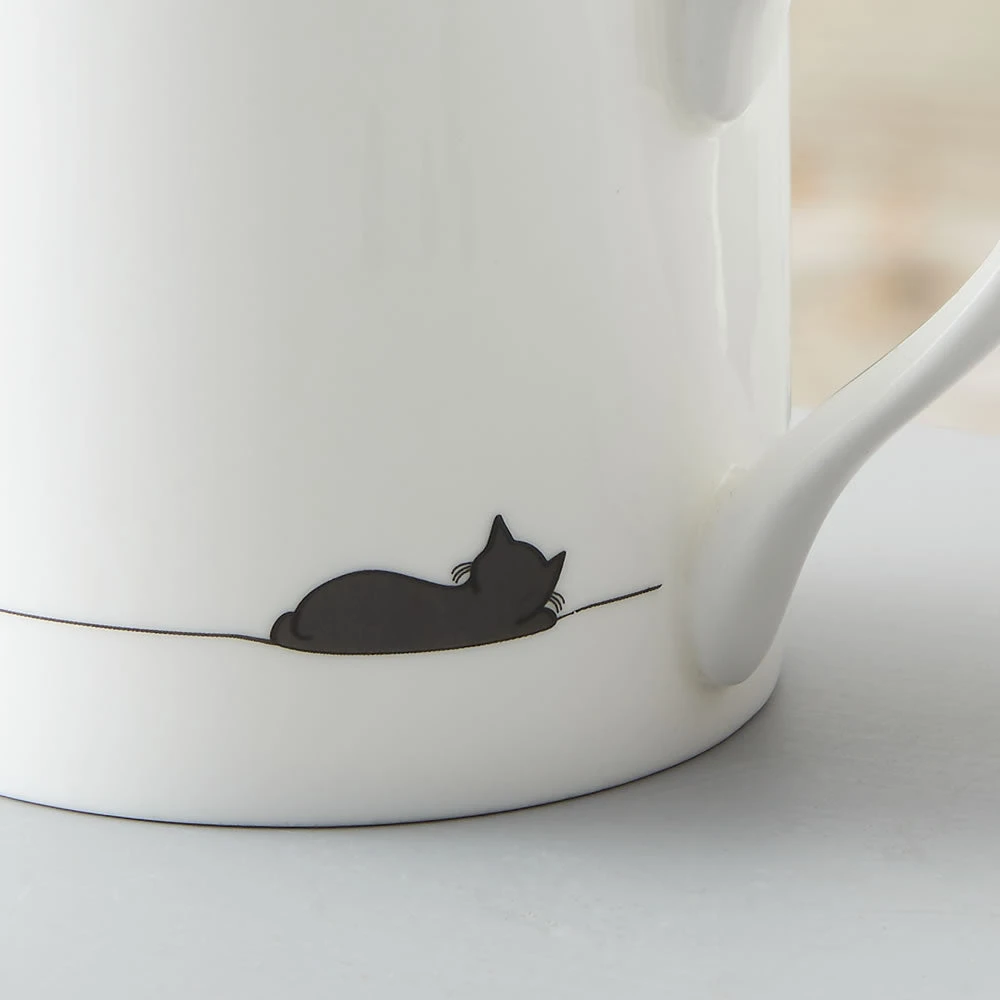 Tasse Chat Allongé Jin Design 2 Tasse Chat Allongé Jin Design – Image 2