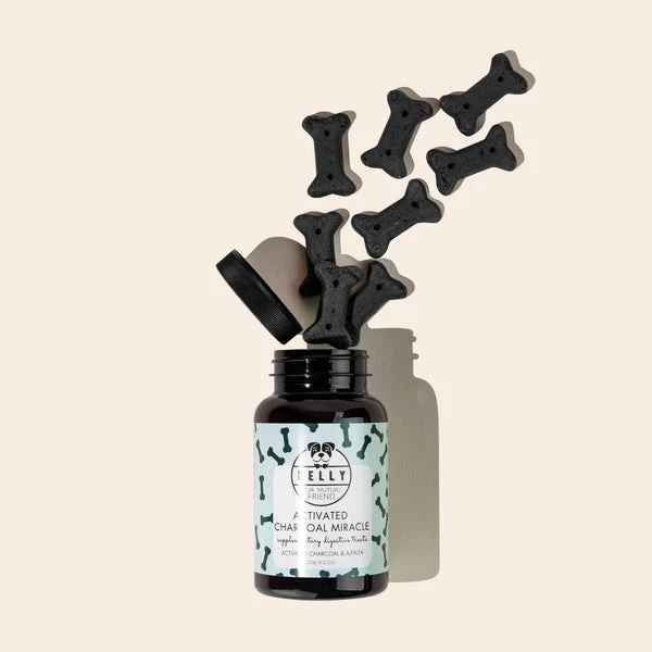 Biscuits Pour Chien Au Charbon Actif 2 Biscuits Pour Chien Au Charbon Actif – Image 2