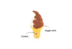 PLAY Peluche Crème Glacée -Chats Chiens Produits Magasin P.L.A.Y.SnackAttack SoftServe Info LowRes