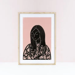 Affiche Chat Catisse Cat Lady