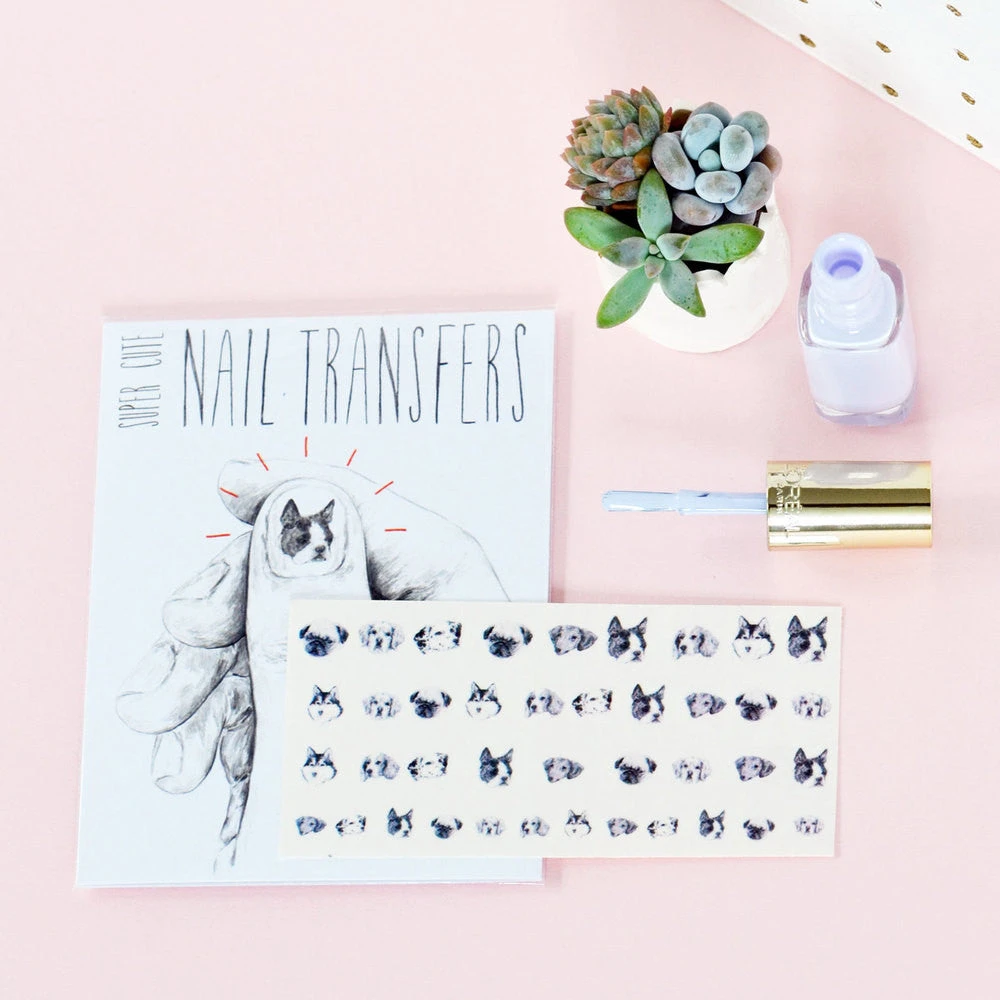 Stickers Autocollant Pour Ongle ~ Chien ~ 3 Stickers Autocollant Pour Ongle ~ Chien ~ – Image 3