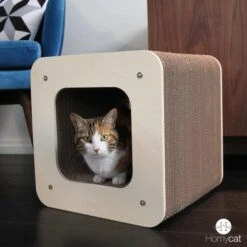 Griffoir Pour Chat Cube XL Homycat -Chats Chiens Produits Magasin forme cube carre design deco grattoir chat 620x620 c2d6adb2 7b11 4db1 8d35 532a5026eecb