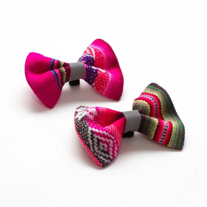 Noeud Papillon Pour Chien Inca Rose 1 Noeud Papillon Pour Chien Inca Rose