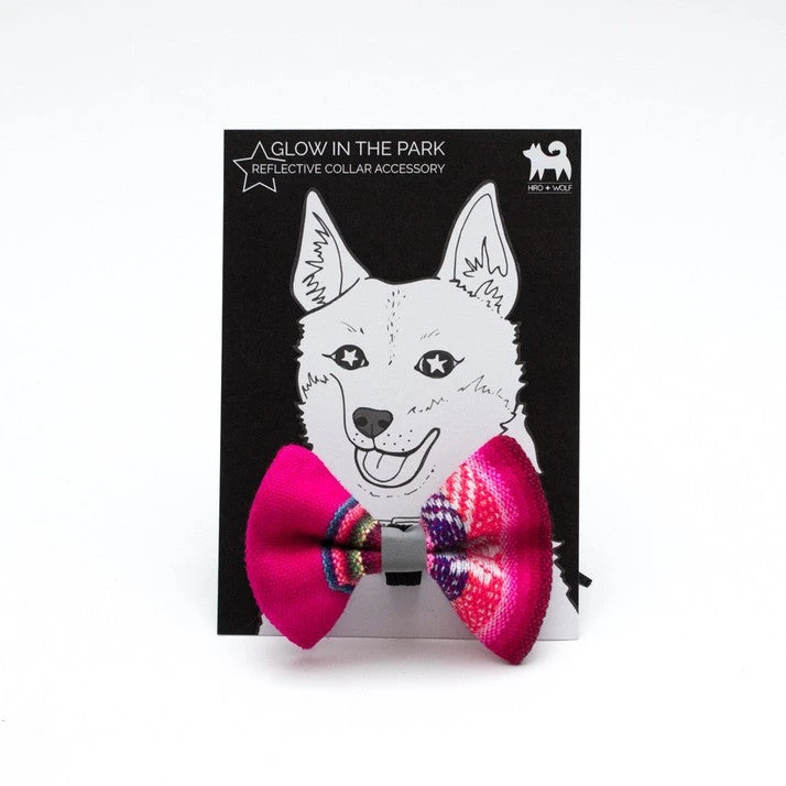 Noeud Papillon Pour Chien Inca Rose 2 Noeud Papillon Pour Chien Inca Rose – Image 2