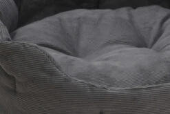 Panier Rond Chelsea Velours Côtelé -Chats Chiens Produits Magasin hundekoerbchen chelsea graphit 4