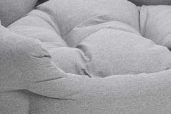 Lit Ovale Loomi -Chats Chiens Produits Magasin hundekoerbchen loomi grau 4 scaled