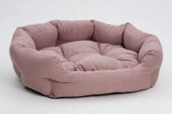 Lit Ovale Loomi -Chats Chiens Produits Magasin hundekoerbchen loomi rosa 2