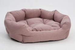 Lit Ovale Loomi -Chats Chiens Produits Magasin hundekoerbchen loomi rosa 2 scaled