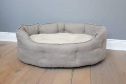 Panier Rond Brandon -Chats Chiens Produits Magasin hundekoerbchen monterey beige 3