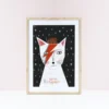 Affiche Chat Kitty Stardust