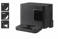 Bac à Litière Pour Chat Hoopo Dome Plus