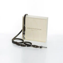 Laisse En Cuir Pour Chien Souple Réglable (2x) -Chats Chiens Produits Magasin leather 140 silver