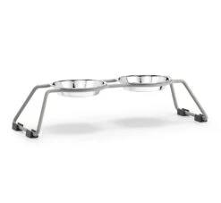 Double écuelle Design Pour Chat Cena -Chats Chiens Produits Magasin mc g06 005 01 s eat cena concrete