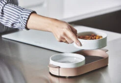 Bols Doubles Pour Chat Tavoletta 11 Bols Doubles Pour Chat Tavoletta -Chats Chiens Produits Magasin mc g06 010 02 eat tavoletta cat feeder nude mia 01