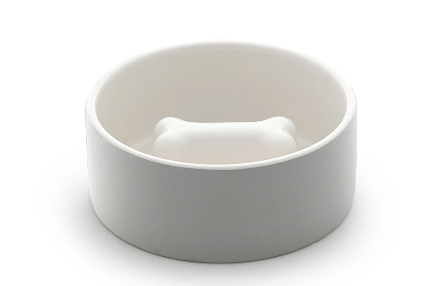 Bol En Céramique Anti-glouton Pour Chien 1 Bol En Céramique Anti-glouton Pour Chien