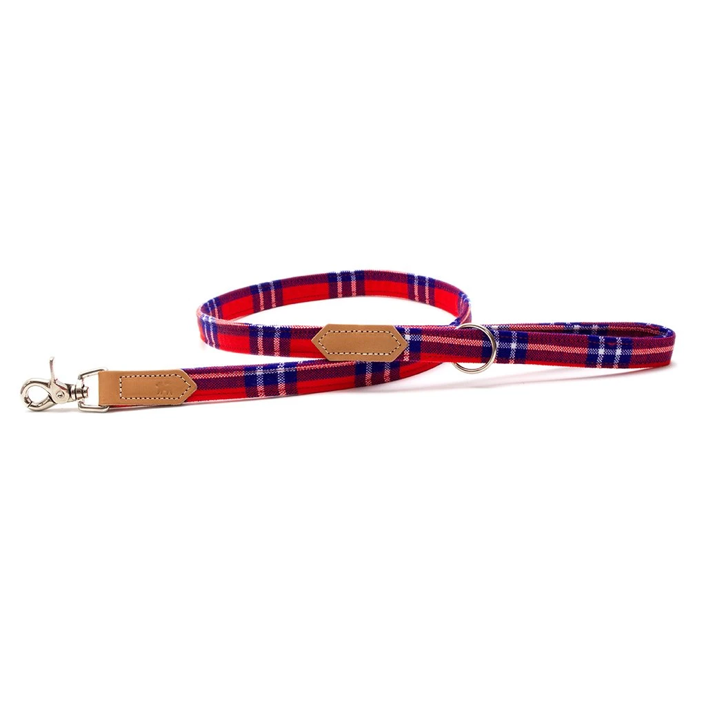 Laisse Shuka Red Tartan 1 Laisse Shuka Red Tartan